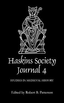 portada the haskins society journal 4: 1992. studies in medieval history (en Inglés)