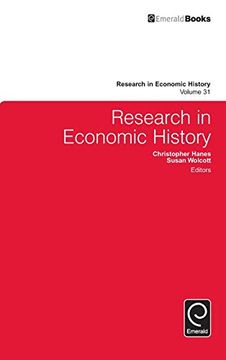 portada Research in Economic History (Research in Economic History, 31) (en Inglés)