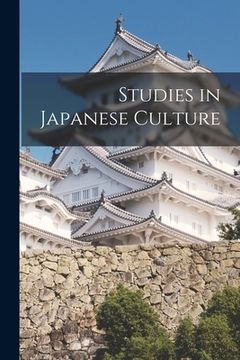 portada Studies in Japanese Culture (in English)
