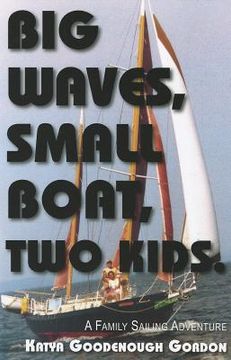 portada big waves, small boat, two kids (en Inglés)