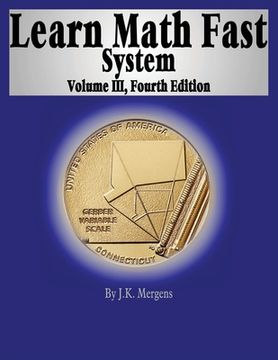 portada Learn Math Fast System Volume III (en Inglés)