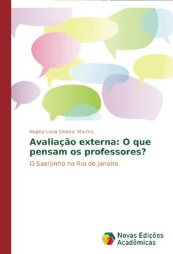 portada Avaliação externa: O que pensam os professores?