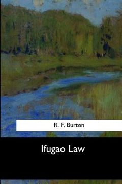 portada Ifugao Law (en Inglés)