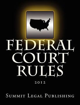 portada federal court rules (en Inglés)