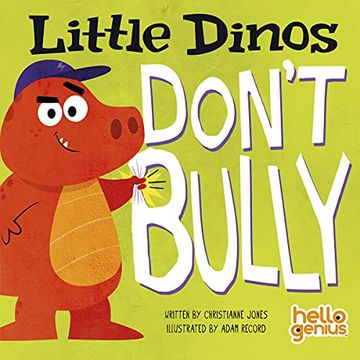 portada Little Dinos Don'T Bully (en Inglés)