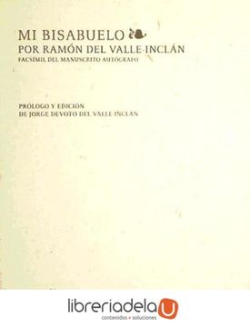 portada Mi Bisabuelo. Por Ramón del (in Spanish)