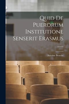 portada Quid De Puerorum Institutione Senserit Erasmus ...... (en Latin)