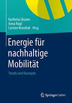 portada Energie für Nachhaltige Mobilität: Trends und Konzepte (en Alemán)
