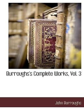 portada burroughs's complete works, vol. 3 (en Inglés)