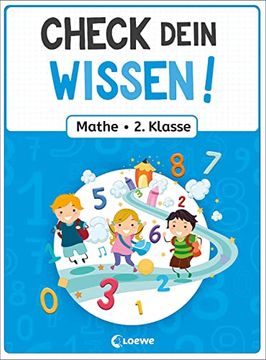 portada Check Dein Wissen! - Mathe 2. Klasse: Modernes Mathematik-Übungsbuch für Kinder in der Grundschule ab 7 Jahren - für Gute Noten (in German)