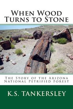 portada When Wood Turns to Stone: The Story of the Arizona National Petrified Forest (en Inglés)