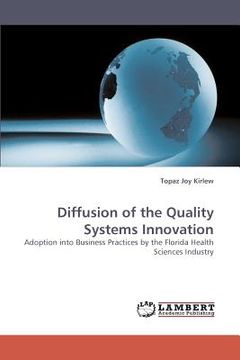 portada diffusion of the quality systems innovation (in English)