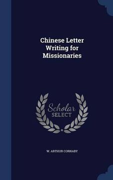 portada Chinese Letter Writing for Missionaries