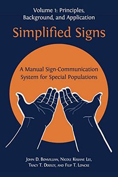 portada Simplified Signs: A Manual Sign-Communication System for Special Populations, Volume 1 
