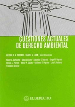 portada Cuestiones Actuales de Derecho Ambiental (in Spanish)