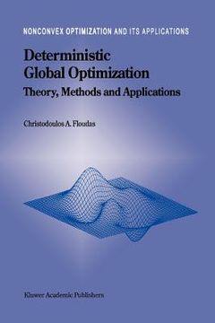 portada deterministic global optimization: theory, methods and applications (en Inglés)