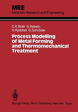 portada process modelling of metal forming and thermomechanical treatment (en Inglés)