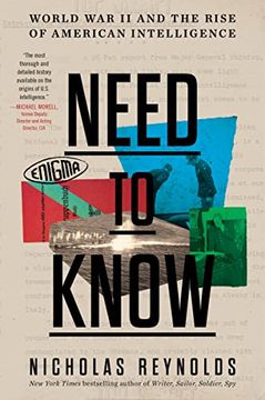 portada Need to Know: World war ii and the Rise of American Intelligence (en Inglés)
