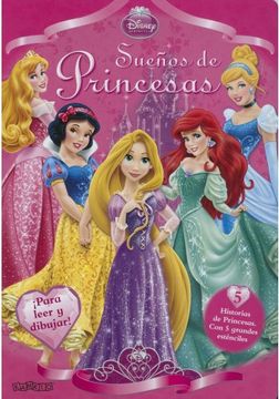 portada Sueños De Princesas: 5 Historias De Princesas Con 5 Grandes Estenciles