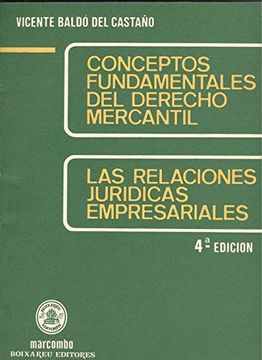 portada Conceptos Fundamentales del Derecho Mercantil