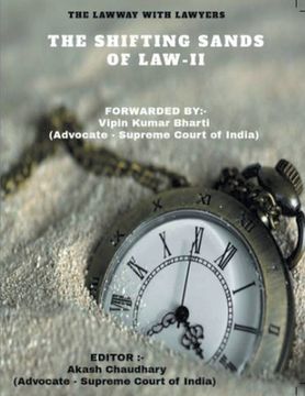 portada Shifting Sands of Law-II (en Inglés)