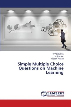 portada Simple Multiple Choice Questions on Machine Learning (in English)