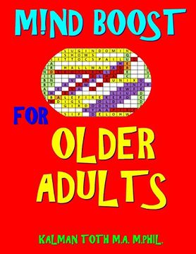 portada M! Nd Boost for Older Adults: 132 Entertaining & Challenging Large Print Word Search Puzzles 
