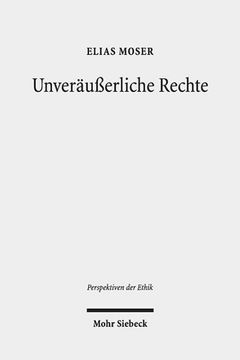 portada Unverausserliche Rechte (en Alemán)