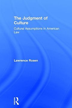 portada The Judgment of Culture: Cultural Assumptions in American Law