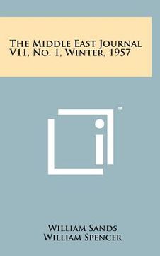 portada the middle east journal v11, no. 1, winter, 1957 (en Inglés)