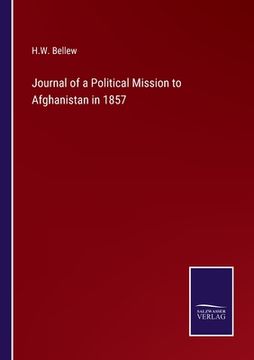 portada Journal of a Political Mission to Afghanistan in 1857 (en Inglés)