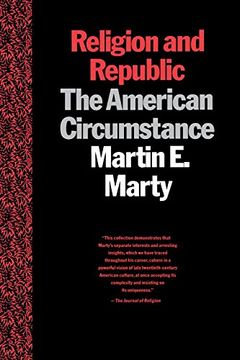 portada Religion and Republic: The American Circumstance (en Inglés)