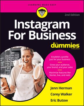 portada Instagram for Business for Dummies (in English)