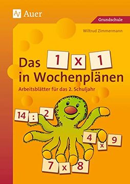 portada Das 1 x 1 in Wochenplänen: Arbeitsblätter für das 2. Schuljahr (en Alemán)
