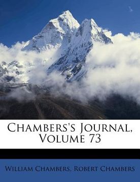 portada chambers's journal, volume 73 (in English)