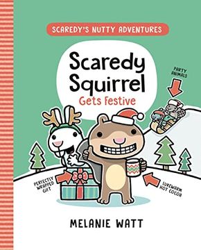 portada Scaredy Squirrel Gets Festive (Scaredy's Nutty Adventures) (in English)