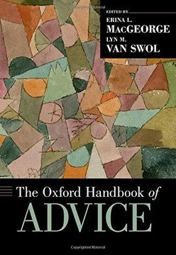 portada The Oxford Handbook Of Advice (en Inglés)
