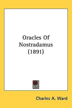 portada oracles of nostradamus (1891) (en Inglés)