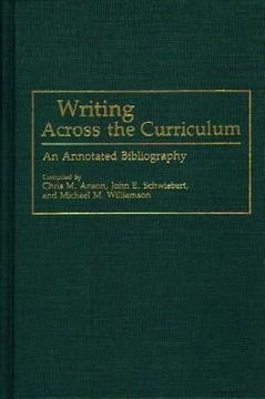 portada Writing Across the Curriculum: An Annotated Bibliography (in English)