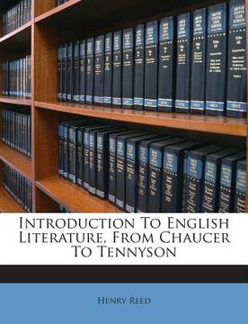 portada Introduction to English Literature, from Chaucer to Tennyson (en Inglés)