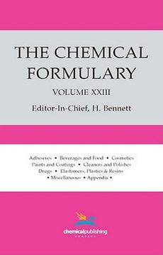 portada the chemical formulary, volume 23