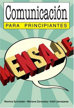 portada Comunicacion Para Principiantes (in Spanish)