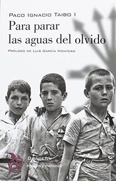 portada Para parar las aguas del olvido (in Spanish)