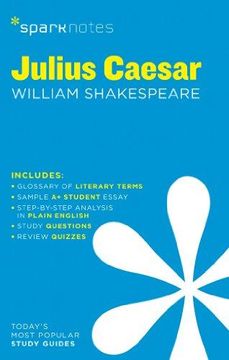 portada Julius Caesar SparkNotes Literature Guide (SparkNotes Literature Guide Series) (in English)