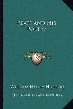 portada keats and his poetry