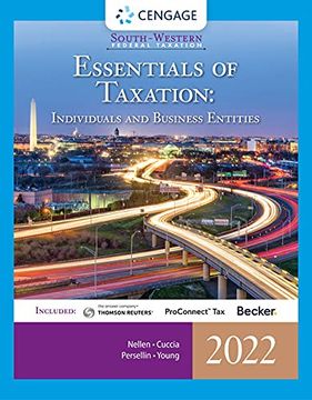 portada South-Western Federal Taxation 2022: Essentials of Taxation: Individuals and Business Entities (Intuit Proconnect tax Online & ria Checkpoint®, 1 Term Printed Access Card) (en Inglés)
