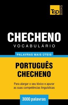 portada Vocabulário Português-Checheno - 3000 palavras mais úteis
