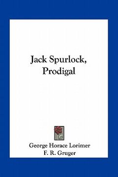 portada jack spurlock, prodigal (en Inglés)