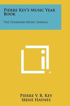 portada pierre key's music year book: the standard music annual (en Inglés)