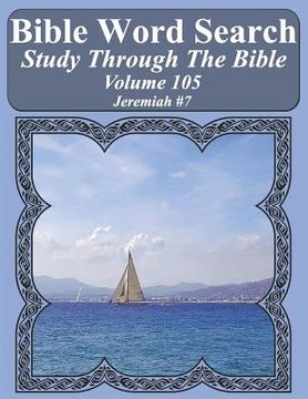 portada Bible Word Search Study Through The Bible: Volume 105 Jeremiah #7 (in English)